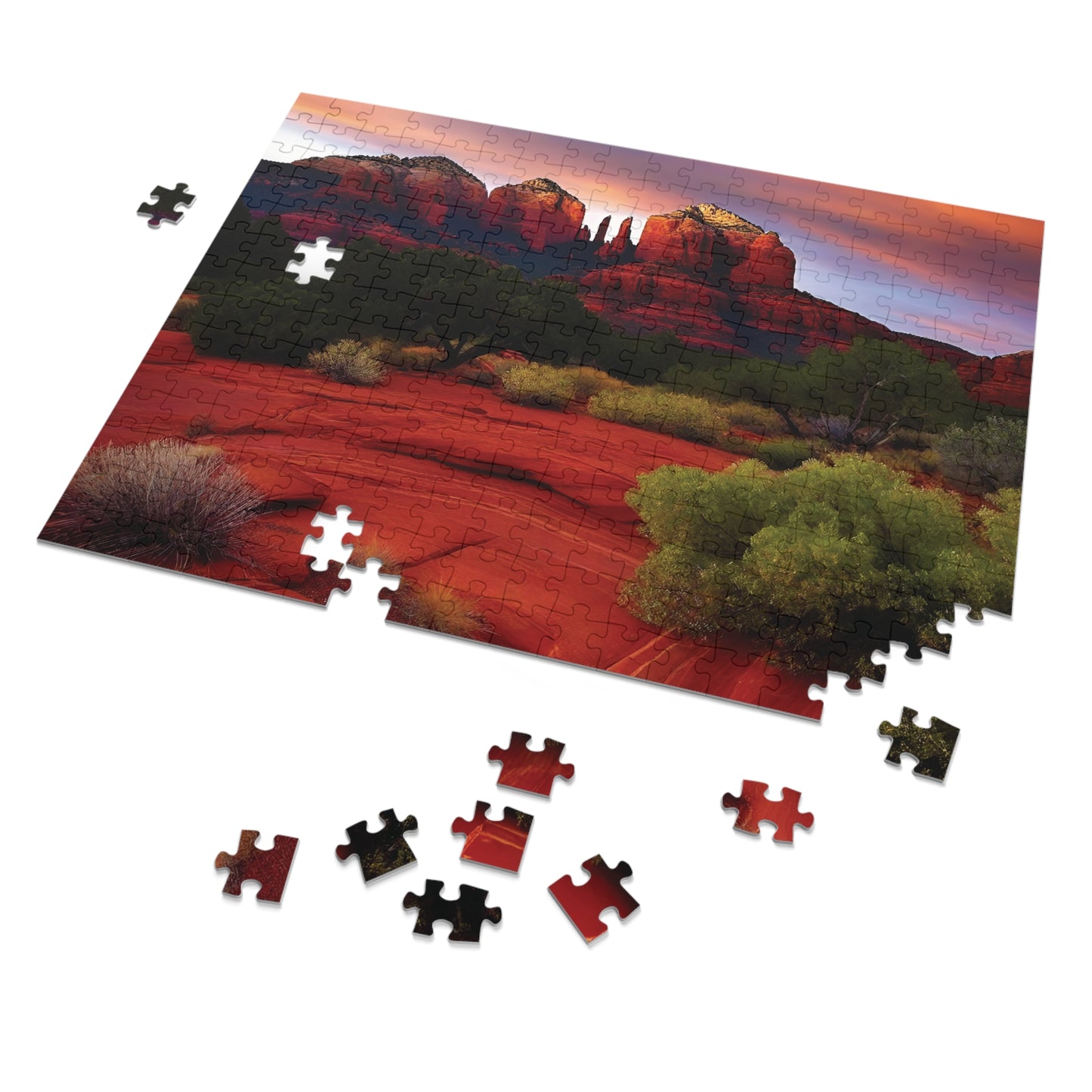 Vibrant colors in Red Rock jigsaw