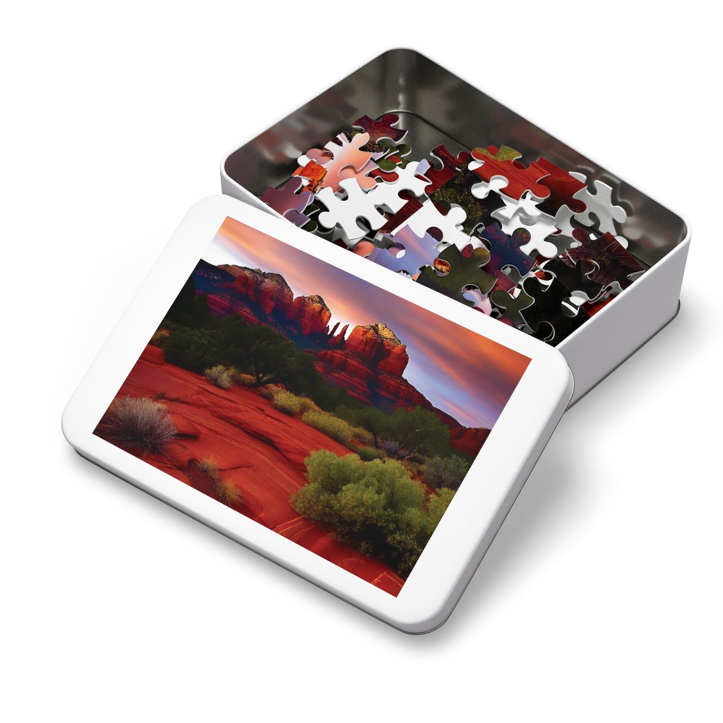 Completed Sedona Red Rock puzzle