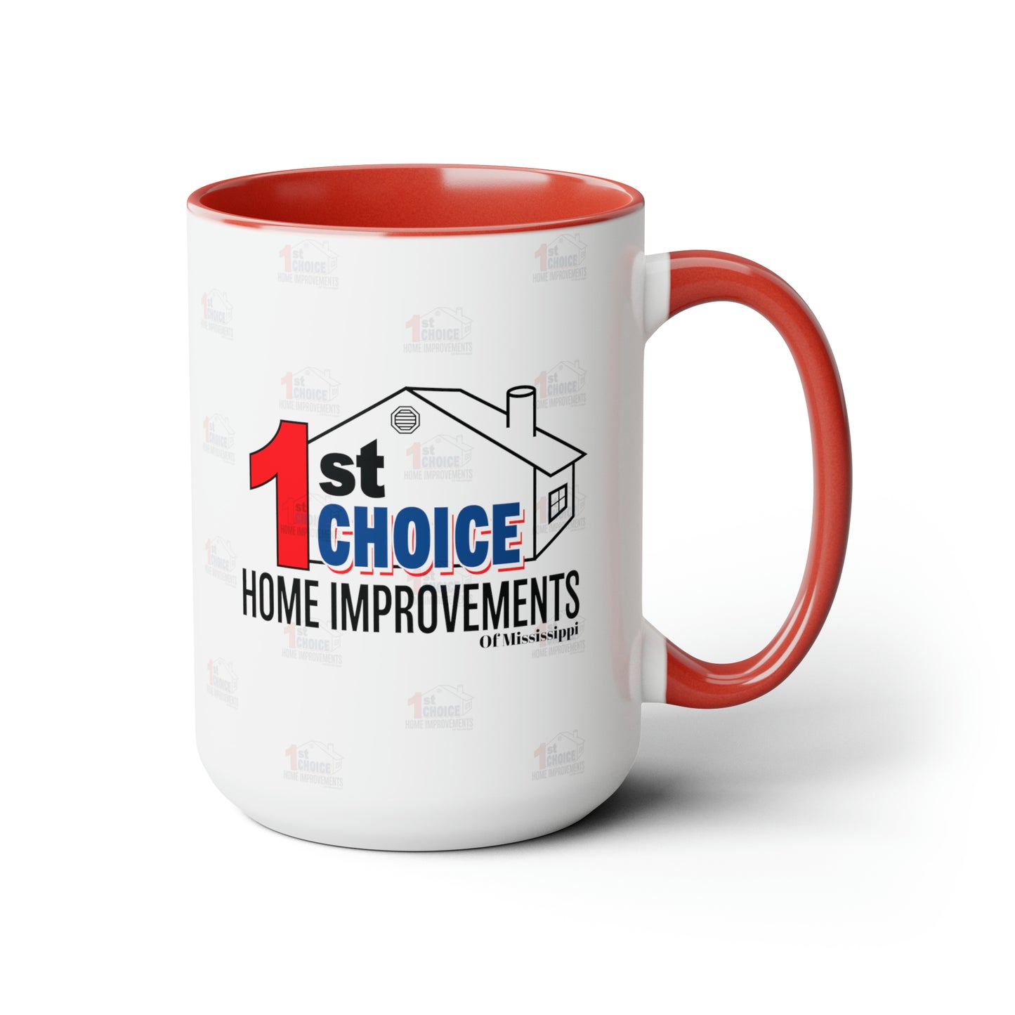 1st Choice of Mississippi Two-Tone Coffee Mugs, 15oz