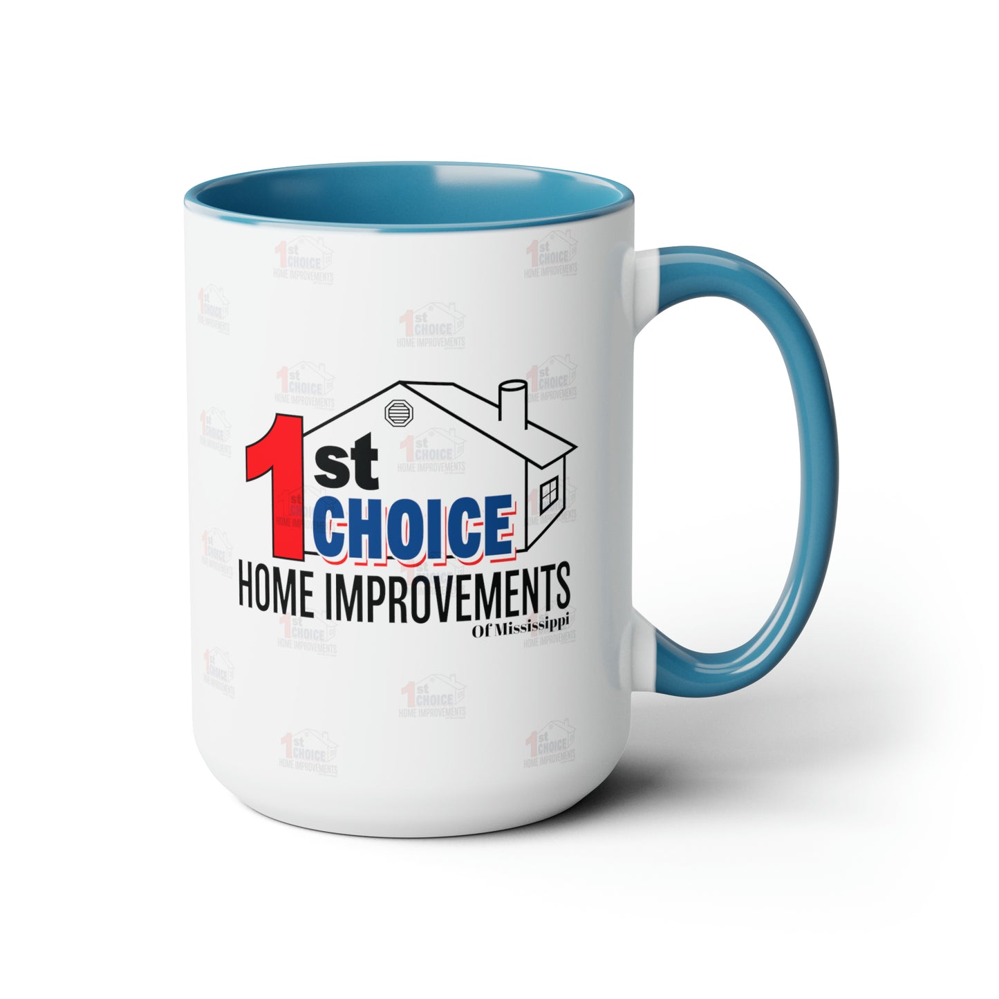 1st Choice of Mississippi Two-Tone Coffee Mugs, 15oz