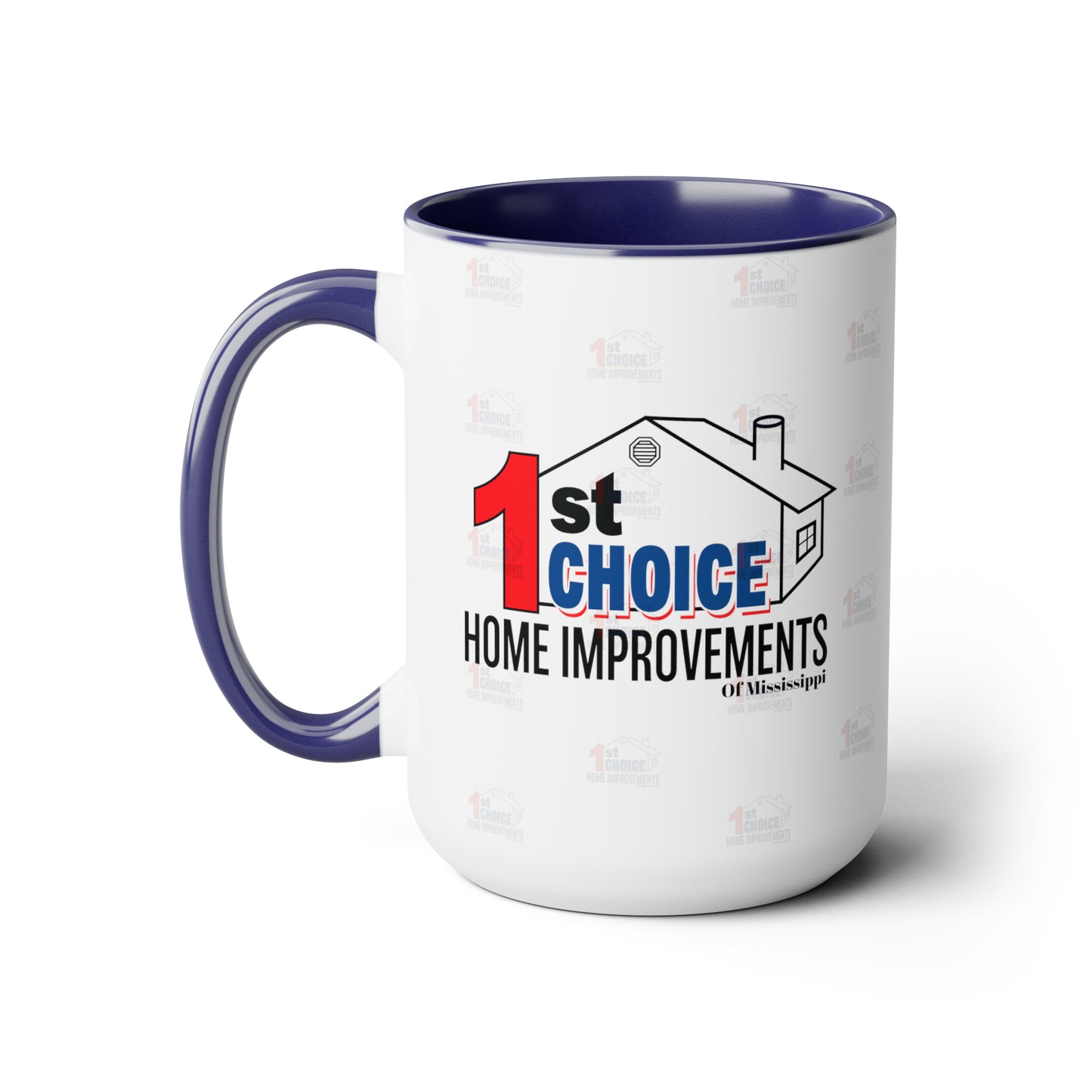 1st Choice of Mississippi Two-Tone Coffee Mugs, 15oz
