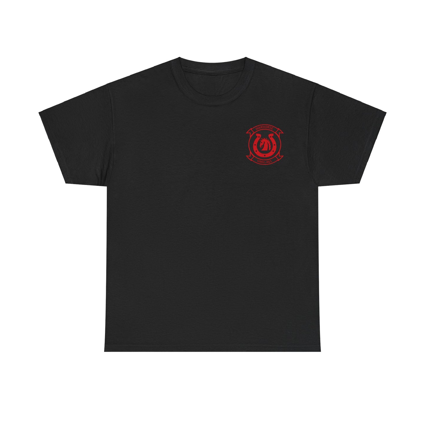 T-shirt with military helicopter in flight design