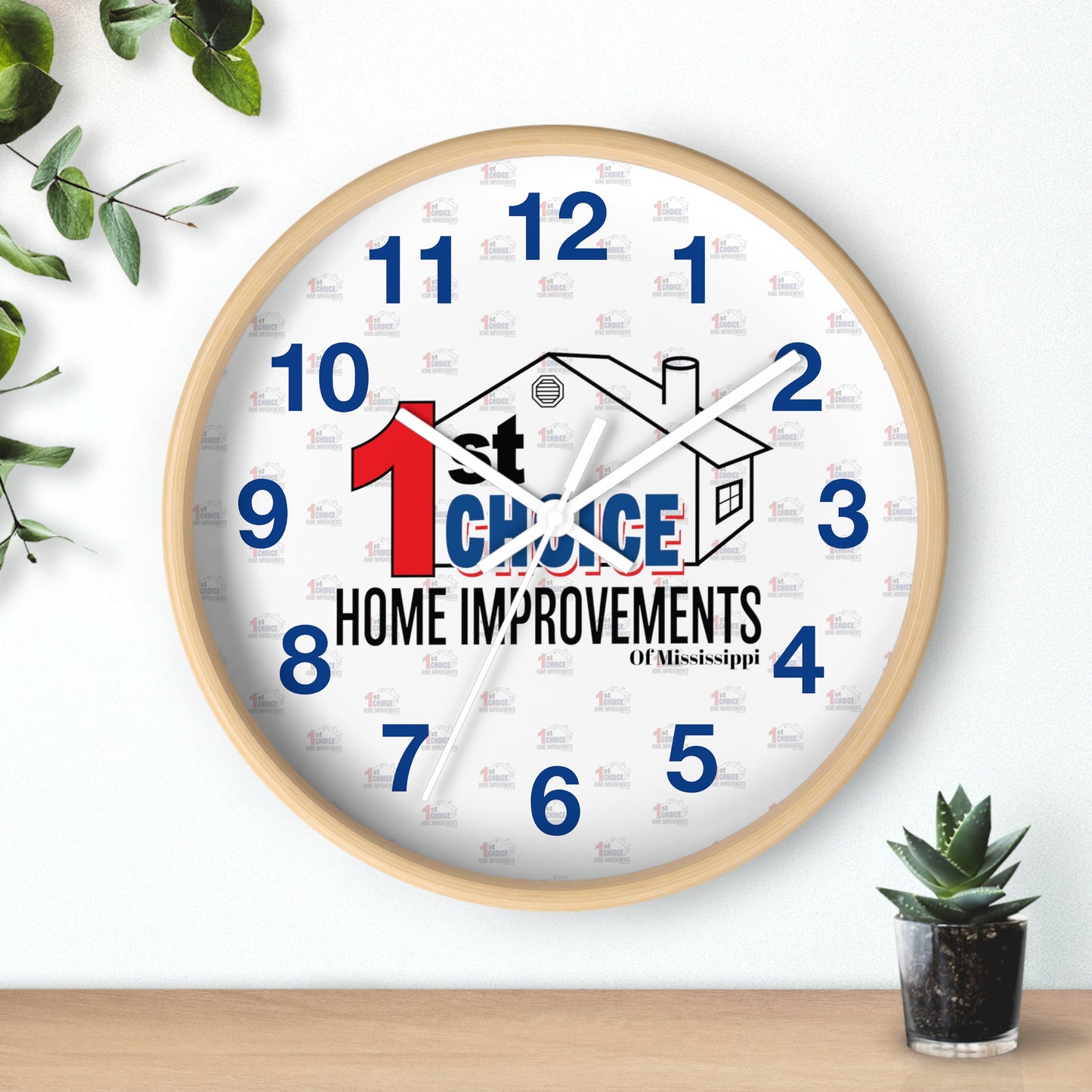 1st Choice of Mississippi Wall Clock