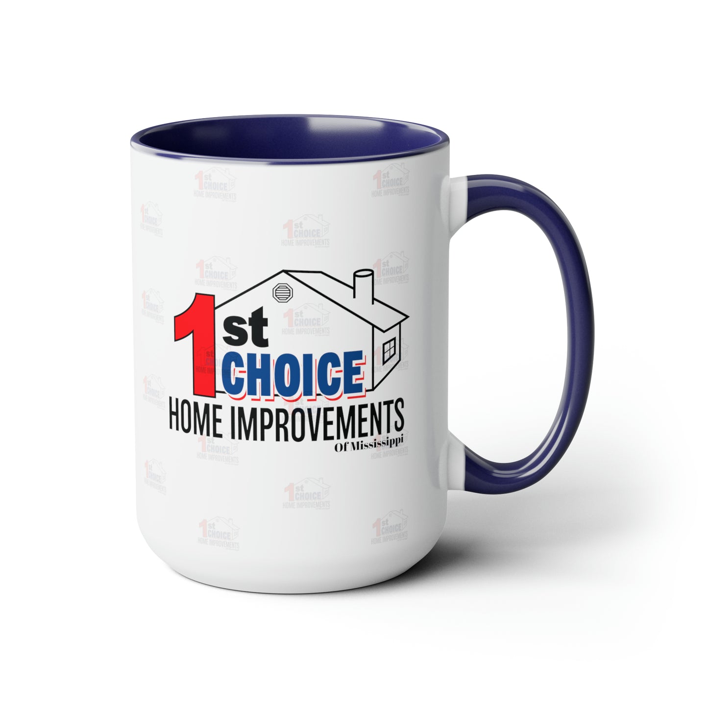 1st Choice of Mississippi Two-Tone Coffee Mugs, 15oz