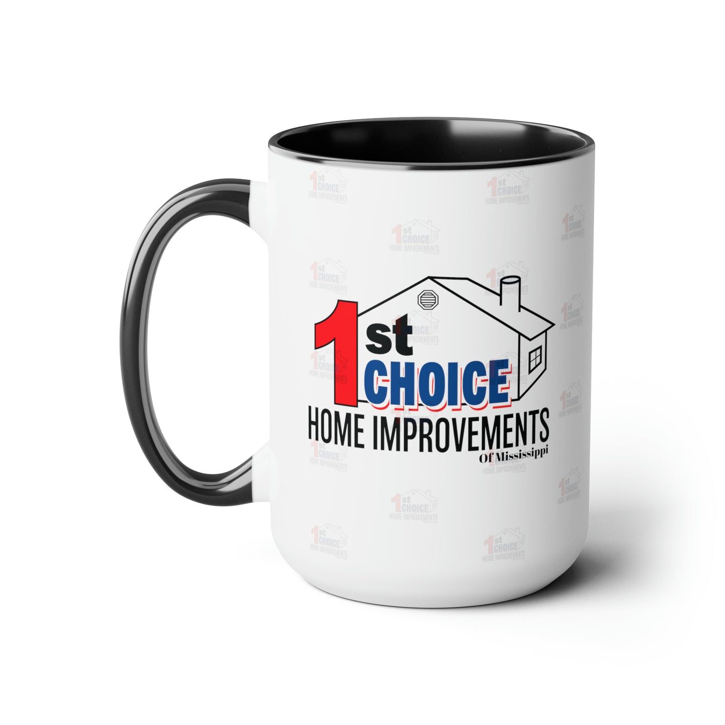1st Choice of Mississippi Two-Tone Coffee Mugs, 15oz