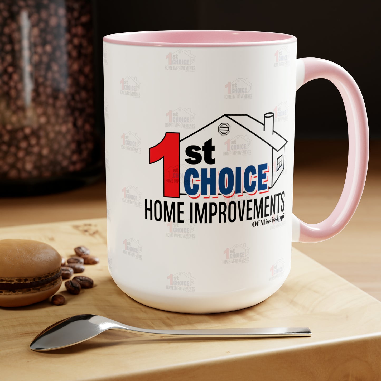 1st Choice of Mississippi Two-Tone Coffee Mugs, 15oz