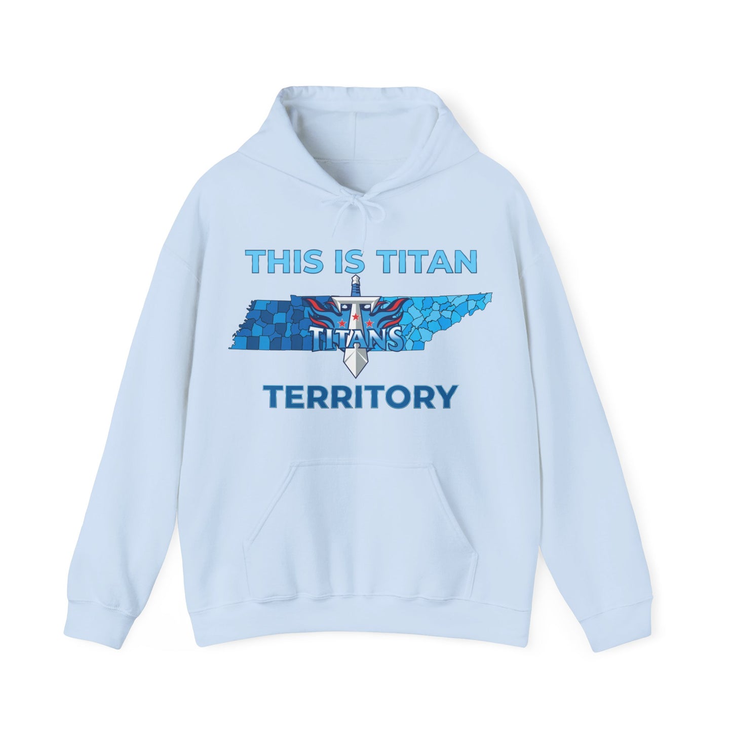 Stylish fan hoodie with Titans pride