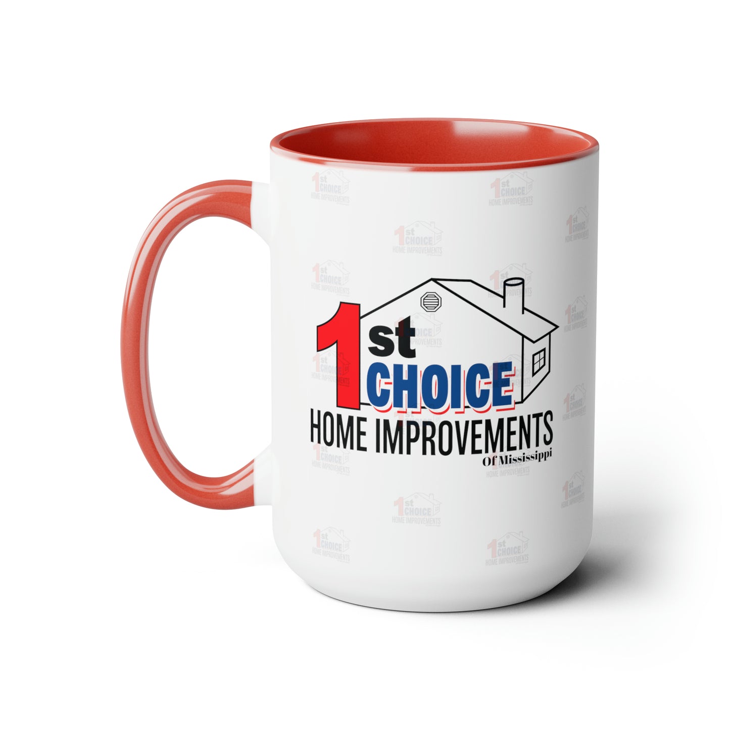 1st Choice of Mississippi Two-Tone Coffee Mugs, 15oz