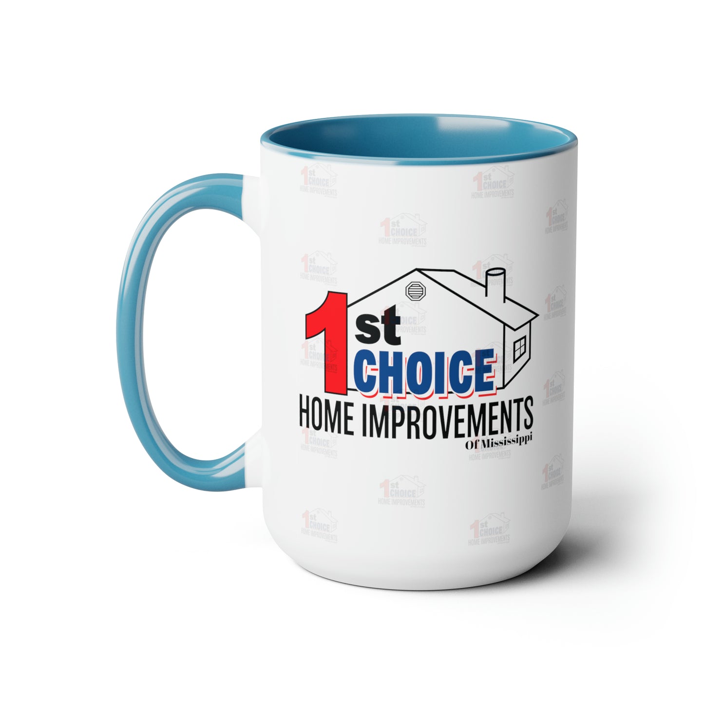 1st Choice of Mississippi Two-Tone Coffee Mugs, 15oz