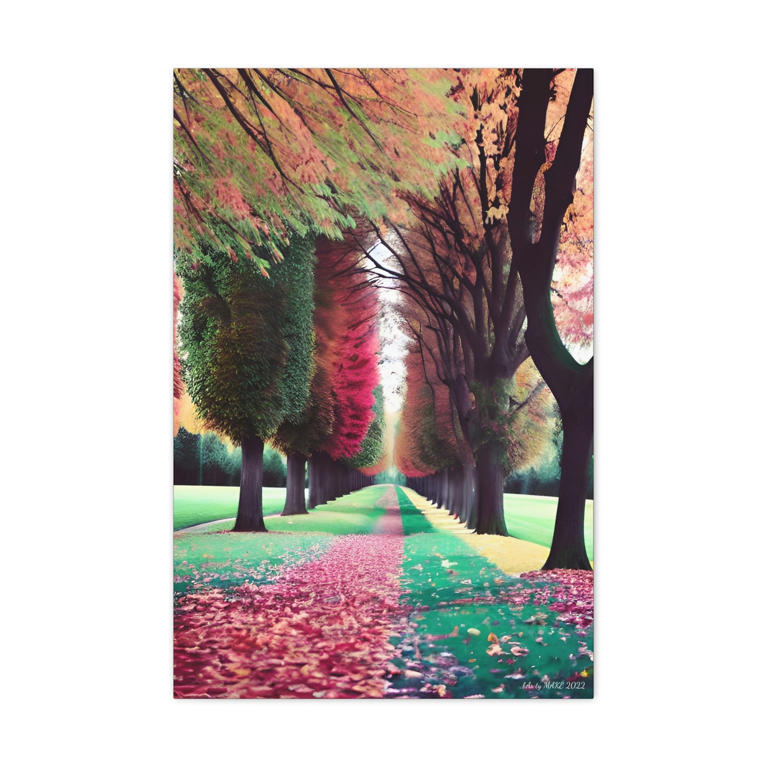 Colorful Trees Wall Art