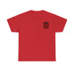 HMH-465 logo printed on left chest of t-shirt
