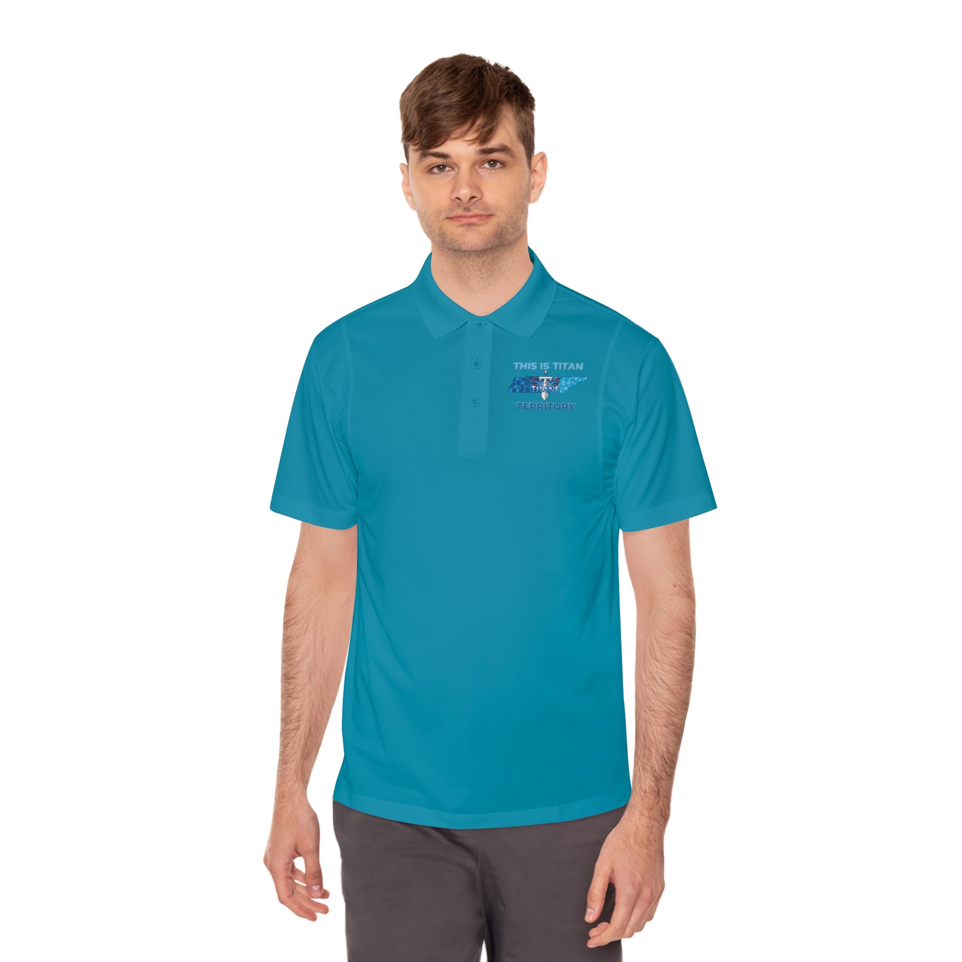 Comfortable Titans polo shirt