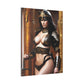 Elegant yet fierce female guard
