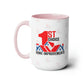 1st Choice Alternative Logo Two-Tone Coffee Mugs, 15oz