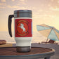 Dark Grey HMH-465 Stainless Steel Travel Mug with Handle, 14oz