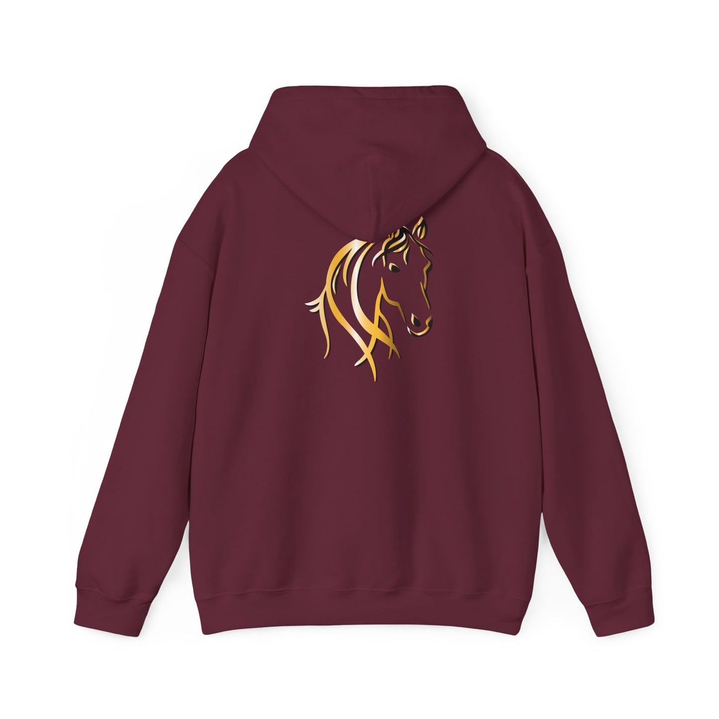 Stallion Homes Gold Unisex Heavy Blend™ Hooded Sweatshirt