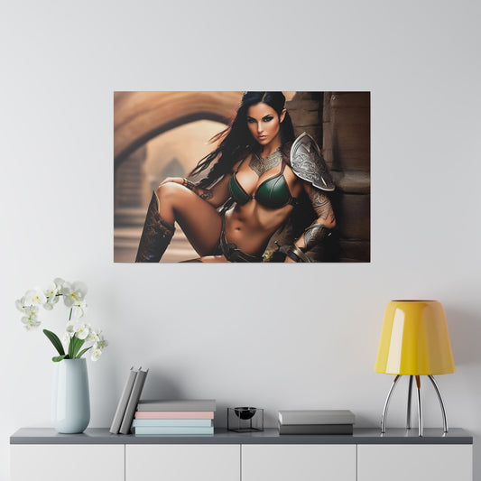Women of fantasy wall art piece