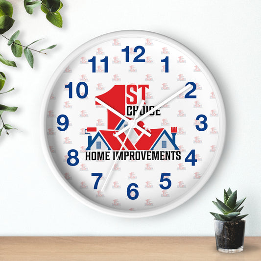1st Choice Alternative Logo Wall Clock