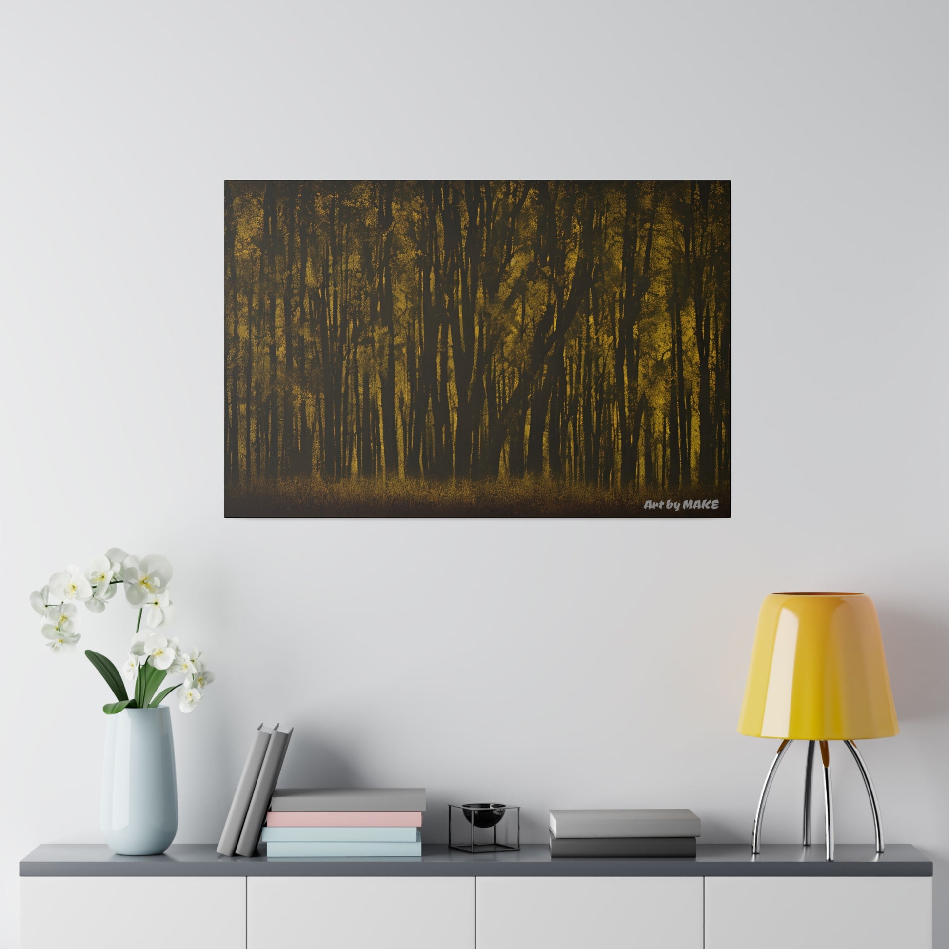 Rustic Americana forest wall decor