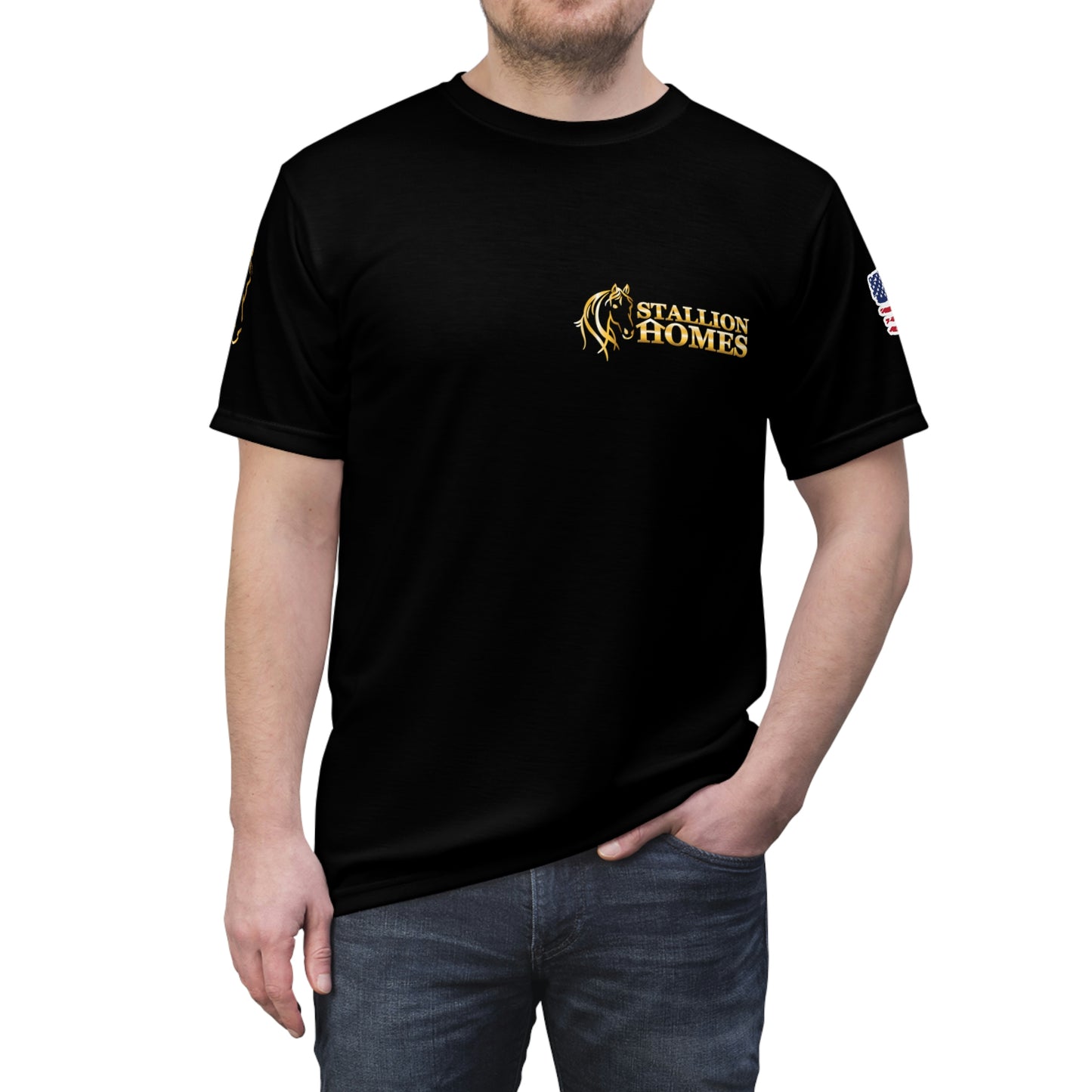 Stallion Homes Gold & Black Premium Shirt
